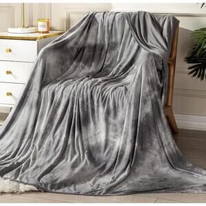 Cooling Throw Blanket for Night Sweats Decorative Tie Dye 50 x 70 (OPEN BOX)